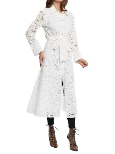Adore Eyelet Button Down Duster product