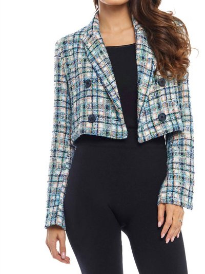 Adore Tweed Crop Double Breasted Jacket product