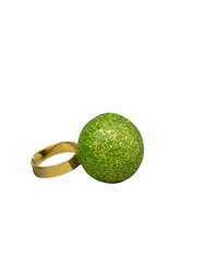 Signature Collection Bulles Ring, Bulle Diameter 2.5 - Glitter