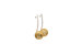 Kinesis Movement Earrings - Gold Plated