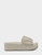 Dada Wedge-Heel Sandal - Off-White