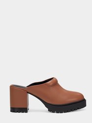 Emon Clog - Tan Leather