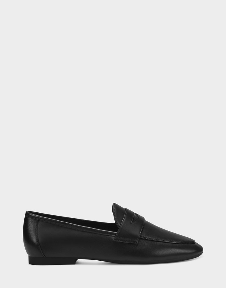 Hour Loafer - Black Leather - Black Leather / Medium