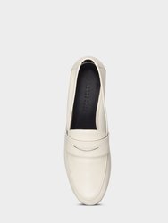 Hour Loafer - White Leather