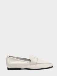 Hour Loafer - White Leather - White Leather - Medium