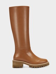 Roman Riding Boot - Tan Leather