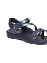 Jillian Sport Sandal - Shimmer Navy