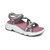 Marz Adjustable Sport Sandal In Grey - Grey