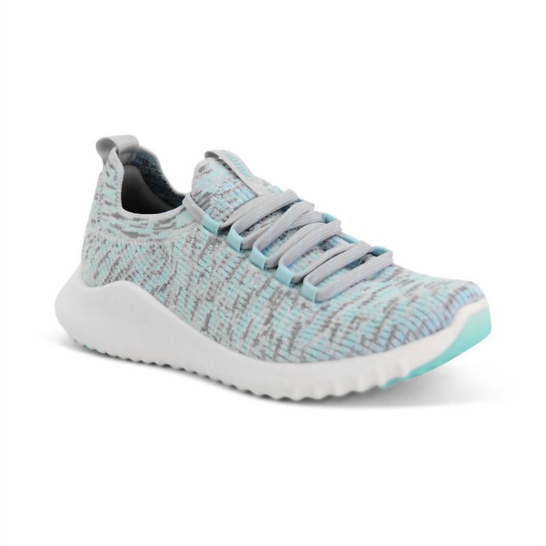 Women's Carly Arch Support Sneakers In Sky Blue Multi