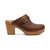 Women's Corey Heeled Clog In Brown - Brown