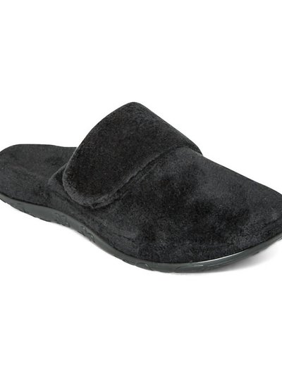 Aetrex Women's Mandy Closed Toe Slipper In Black product