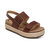 Women's Vania Arch Support Platform Sandal In Walnut