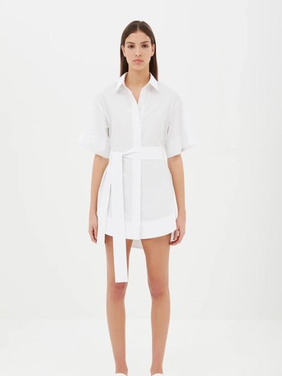 Aexae Cotton Kimono Mini Dress - White product