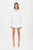 Cotton Shirt Dress - White