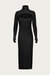 Brielle Knit Midi Dress - Noir