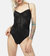 Cora Lace Bodysuit - Noir