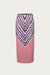 Felix Mesh Midi Skirt In Tan Tie-Dye - Tan Tie-Dye
