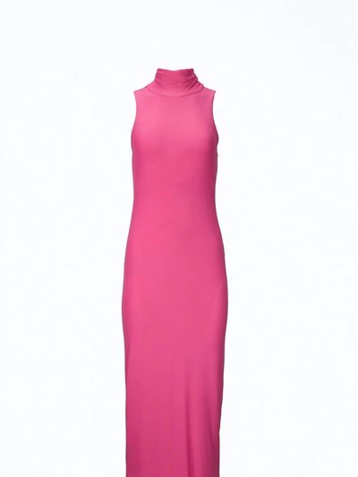 AFRM Women's Poste Stretch-Mesh Turtleneck Bodycon Midi Dress product
