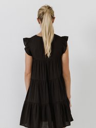 Ruffled Tiered Dress