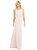 Bateau Neck Open-Back Trumpet Gown - 6758