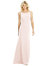 Bateau Neck Open-Back Trumpet Gown - 6758