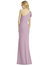 Bowed One-Shoulder Trumpet Gown - 6769 