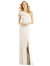 Bowed One-Shoulder Trumpet Gown - 6769  - Ivory