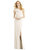 Bowed One-Shoulder Trumpet Gown - 6769  - Ivory