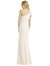 Bowed One-Shoulder Trumpet Gown - 6769 