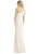 Bowed One-Shoulder Trumpet Gown - 6769 