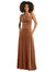 Cowl-Neck Velvet Maxi Dress With Pockets - 1541 - Golden Almond