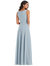 Deep V-Neck Chiffon Maxi Dress - 1549 