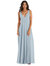 Deep V-Neck Chiffon Maxi Dress - 1549  - Mist