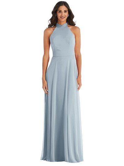 After Six High Neck Halter Backless Maxi Dress - 1545 product