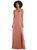 Tie-Back Cutout Maxi Dress With Front Slit - 1548 - Desert Rose