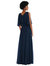 V-Neck Split Sleeve Blouson Bodice Maxi Dress - 1565