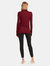 Chels Rib Knit Turtleneck Sweater