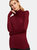 Chels Rib Knit Turtleneck Sweater