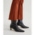 Adriano Goldschmied Farrah Boot Crop Jeans In Spiced Maple