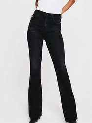 Alexxis High Rise Boot Jeans In Black