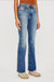 Denim Farrah Boot Jeans In Medium Indigo Wash - Medium Indigo Wash