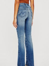 Denim Farrah Boot Jeans In Medium Indigo Wash