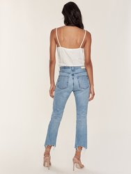 Jodi High Rise Flare Crop Jean