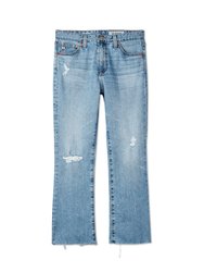 Jodi High Rise Flare Crop Jean