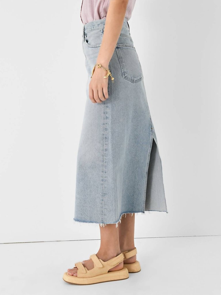 Della Denim Skirt In Practice