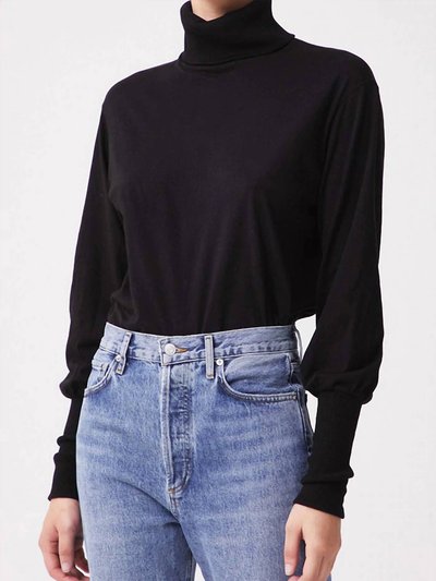 AGOLDE Funnel Neck Rib Long Sleeve Tee product