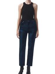 High Rise Stovepipe Jeans - Blizzard