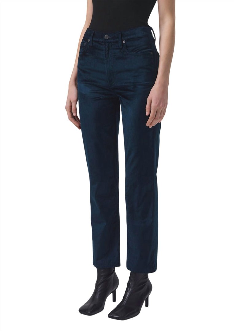 High Rise Stovepipe Jeans
