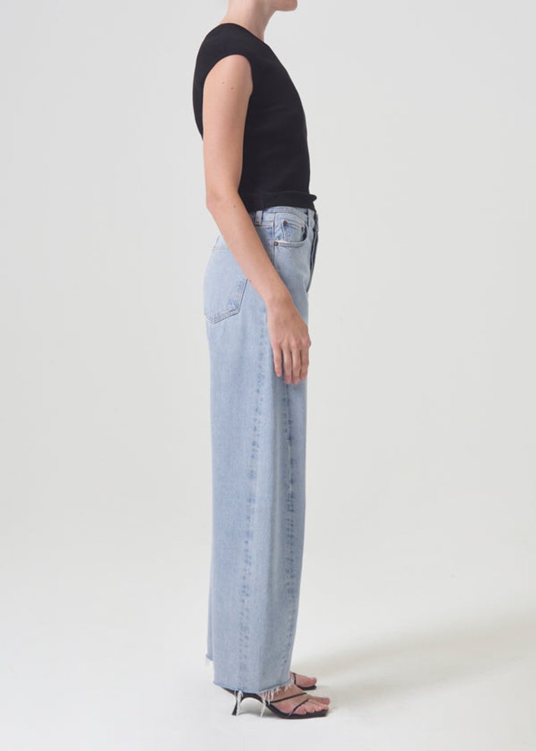 Luna High Rise Piece Tapered Jeans - Void