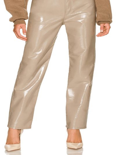 AGOLDE Recycled Leather 90's Pinch Waist Pant product